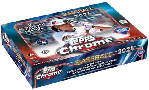 2024 Topps Chrome Update Series Baseball Breakers Delight Box