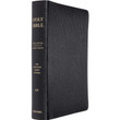 KJV Old Scofield Study Bible - LARGE PRINT - Genuine Leather Black