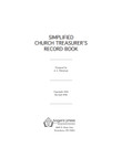 Simplified Church Treasurer's Record Book