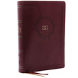 KJV Open Bible - Burgundy LeatherSoft