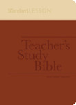 KJV Standard Lesson Teachers Study Bible - Tan