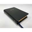 KJV Allan Brevier Clarendon Reference Edition - Black Vachetta Calfskin