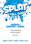 SPLAT Sunday School Curriculum - Preschool - Winter Quarter