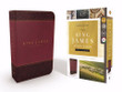 KJV Nelson Study Bible - Full-Color Edition - Two-Tone Burgundy with Box