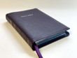 KJV Allan Longprimer Edition - Thinline - Purple Natural Grain Goatskin