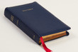 KJV Allan Longprimer Sovereign Edition - Navy Blue Meriva Calfskin