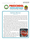 Baptist Discipleship Series- Preschool Listen & Learn - Spring Quarter
