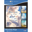 KJV Sympathy Cards - Heavenly Hope