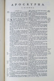 1769 Oxford Standardized Revision of the 1611 King James Bible Facsimile Reproduction - Apocrypha Page Sample