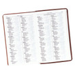 KJV Giant Print Personal Size Reference Bible - Two-Tone Brown - Thumb Index