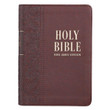 KJV Large Print Compact Bible - Brown