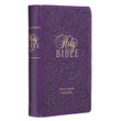 KJV Giant Print Personal Size Reference Bible - Purple - Thumb Indexed