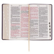 KJV Giant Print Personal Size Reference Bible - Purple - Thumb Indexed