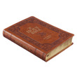 KJV Giant Print Bible - Medium Brown - Indexed