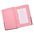 KJV Giant Print Thinline Bible - Pink & Brown