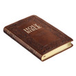 KJV Deluxe Gift Bible - Brown - Thumb Index