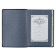 KJV Large Print Thinline Bible - Blue