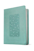 KJV Life Application Study Bible - Third Edition - LeatherLike Floral Flame Teal