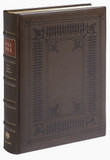 KJV Family Chronicle Bible (Cambridge) - Brown Calfskin Leather - Limited Numbered Edition