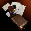 KJV Family Chronicle Bible (Cambridge) - Brown Calfskin Leather - Limited Numbered Edition