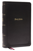 KJV Large Print Personal Size Reference Bible - Single-Column - LeatherSoft Black