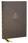 KJV Center-Column Reference Bible with Apocrypha - Hardcover Black