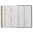 KJV Giant Print Bible - Midnight Blue - Thumb Indexed