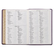 KJV Giant Print Bible - Purple - Thumb Indexed