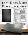 1611 King James Bible - Original Facsimile - Black Softcover