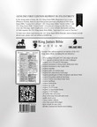 1611 King James Bible - Original Facsimile -  The Throne of God Edition - Back of Box