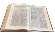 1611 King James Bible - Original Facsimile - Apocrypha with 1611 Title Page - Tan Lambskin - Acts Page Sample