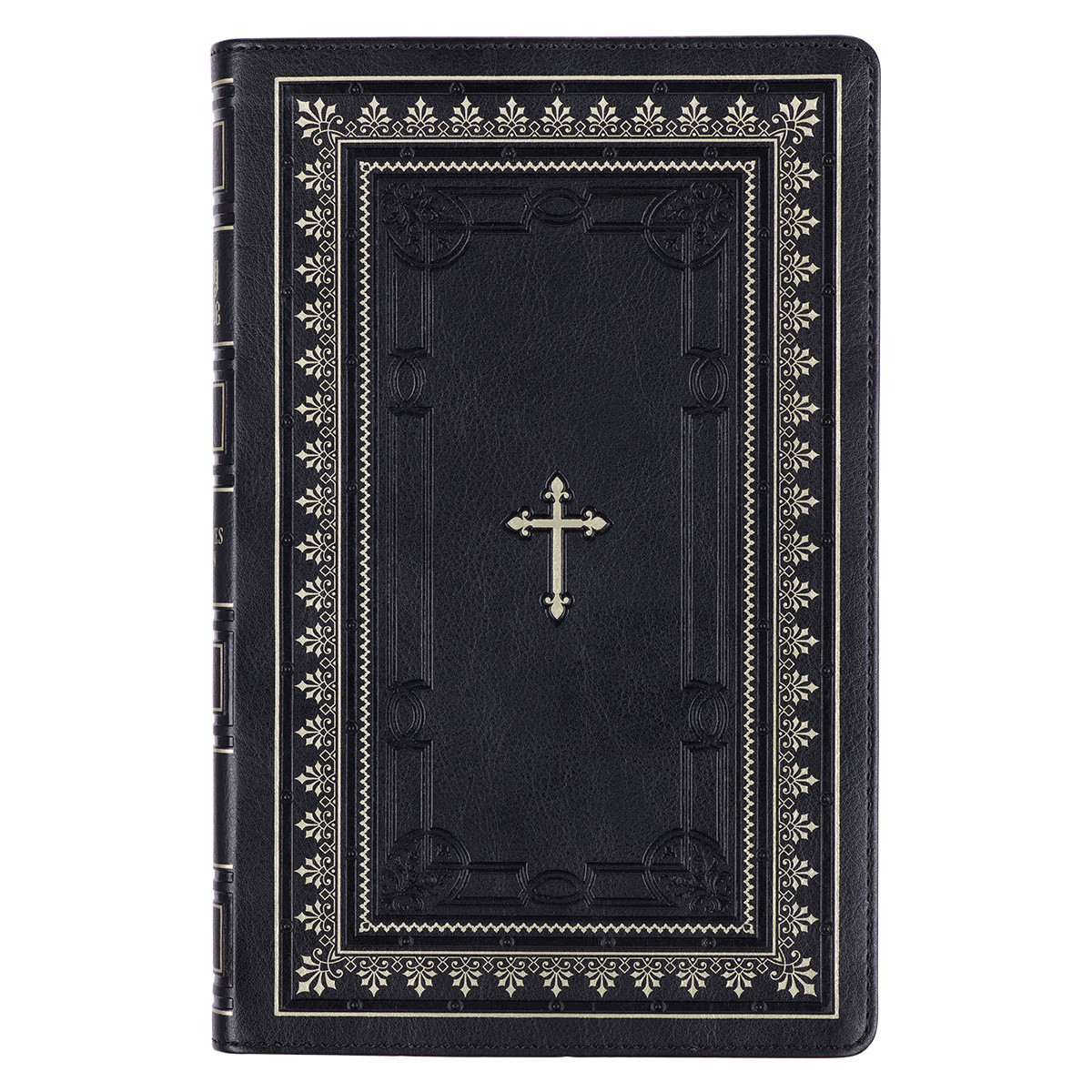 KJV Deluxe Gift Bible - Black Framed - Thumb Index