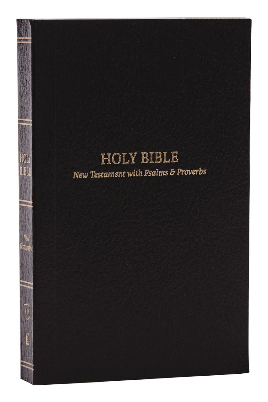 KJV Pocket New Testament with Psalms and Proverbs - Softcover