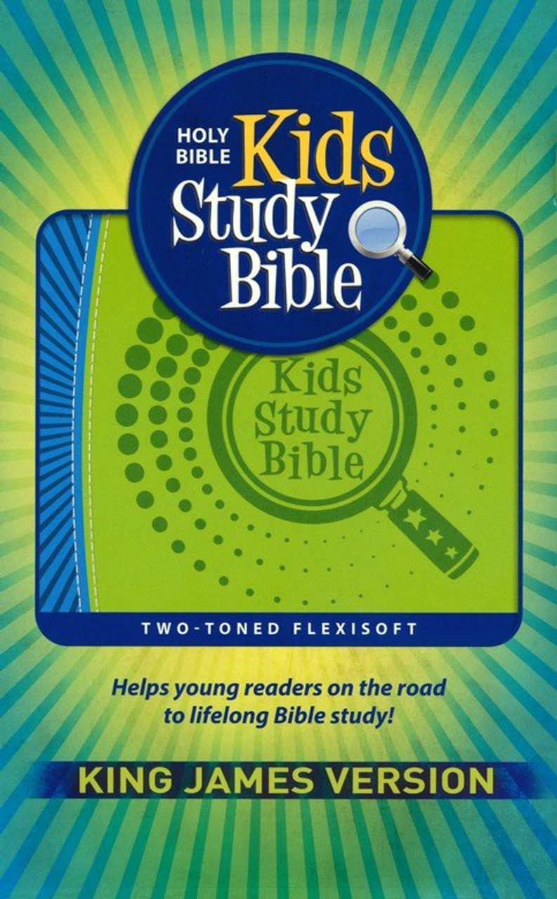 KJV Kids Bible, 40 Pages Full Color Study Helps, Presentation Page, Ribbon  Marker, Holy Bible for Children Ages 8-12, Blue Hardcover (Hardcover)