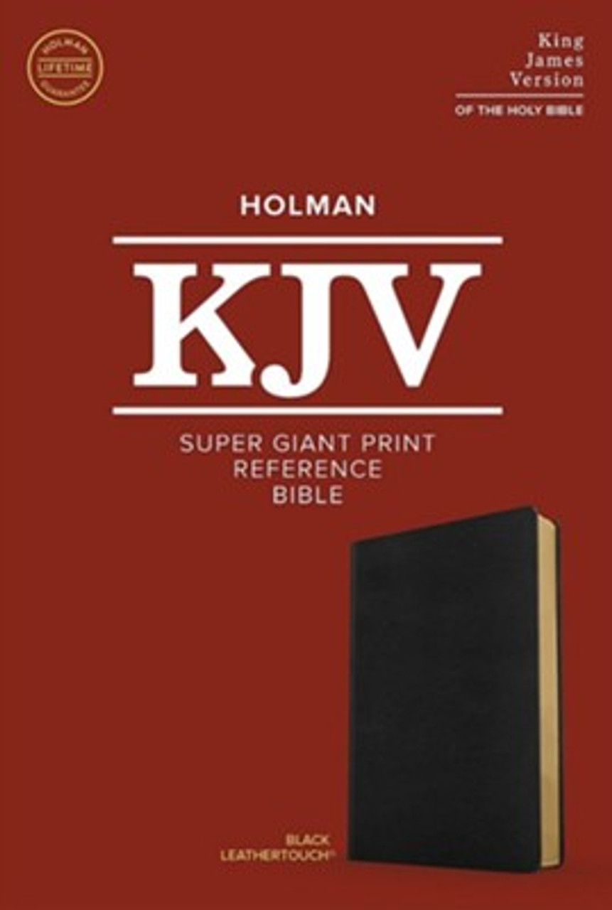 KJV Super Giant Print Reference Bible (Holman) - The KJV Store