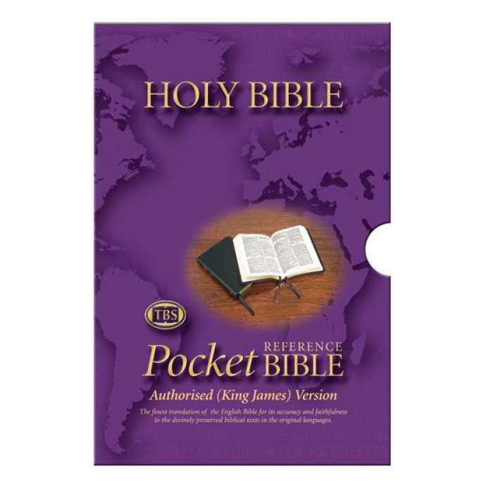 KJV Pocket Reference Bible with Metrical Psalms Calfskin Leather The KJV Store