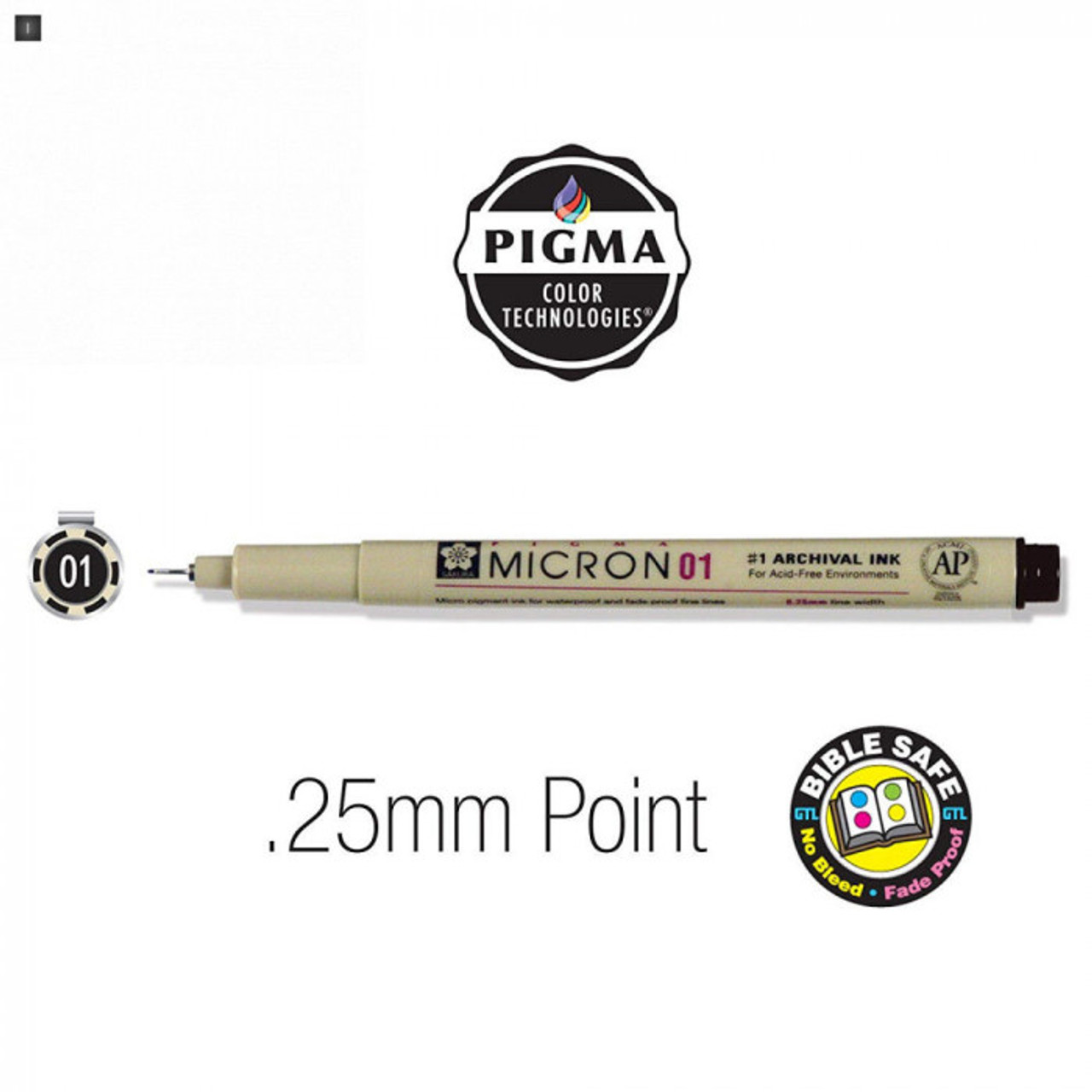 Pigma Micron Bible Note Pens - Study Kit (Set of 6) - The KJV Store