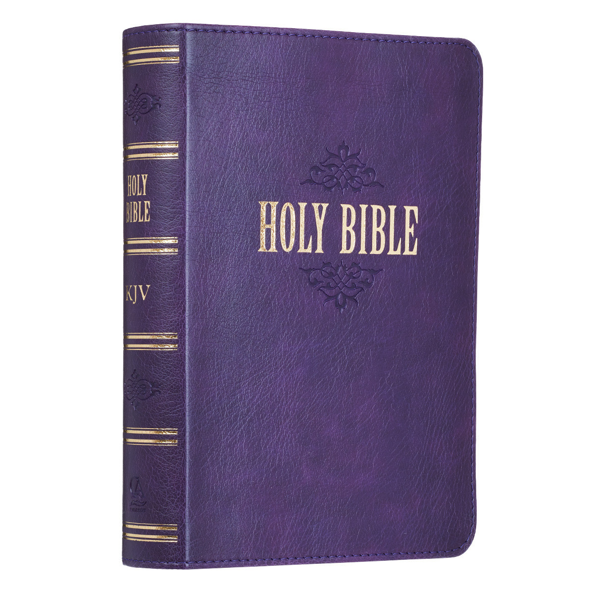 KJV Large Print Compact Bible - Purple