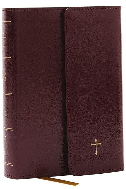 KJV Compact Reference Bible - Snap Flap - Comfort Print