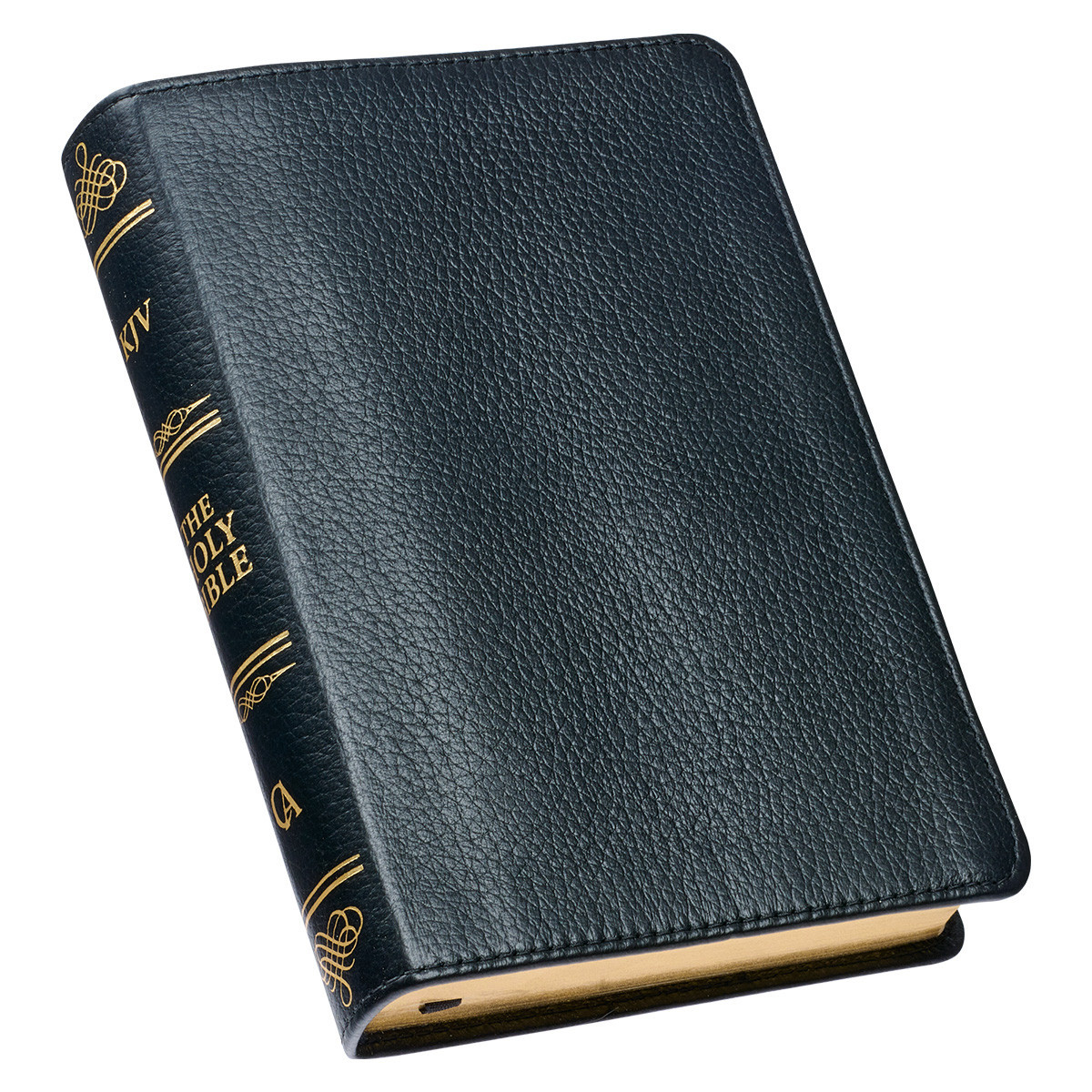 KJV Compact Bible - Genuine Leather - Black
