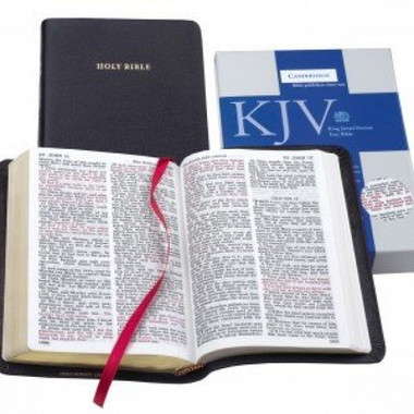 KJV Emerald Text Bible - Red Letter Edition (Cambridge)