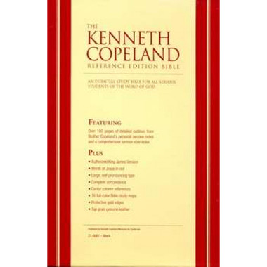 KJV Kenneth Copeland Reference Edition Bible