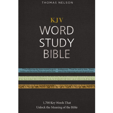 KJV Word Study Bible - (Nelson)