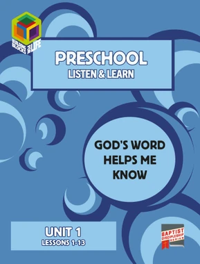 Baptist Discipleship Series- Preschool Listen & Learn - Winter Quarter