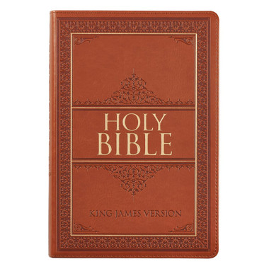 KJV Large Print Thinline - Tan