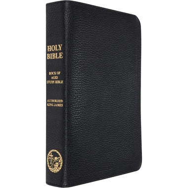 KJV Rock of Ages Study Bible - Textured Lambskin Edition MAIN