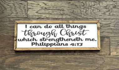 Scripture Wall Art - Philippians 4:13