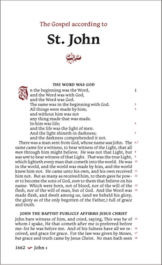 KJV Store Reader's Edition Bible - John 1