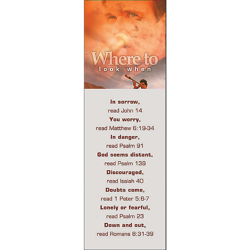 Bookmarks - Where to Look