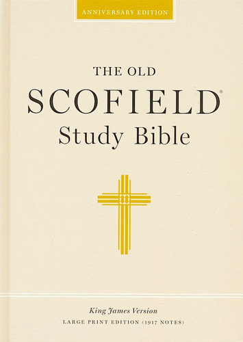 KJV Old Scofield Study Bible - LARGE PRINT - Hardcover